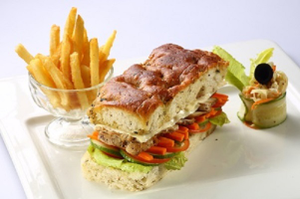 Grilled Chicken Focaccia