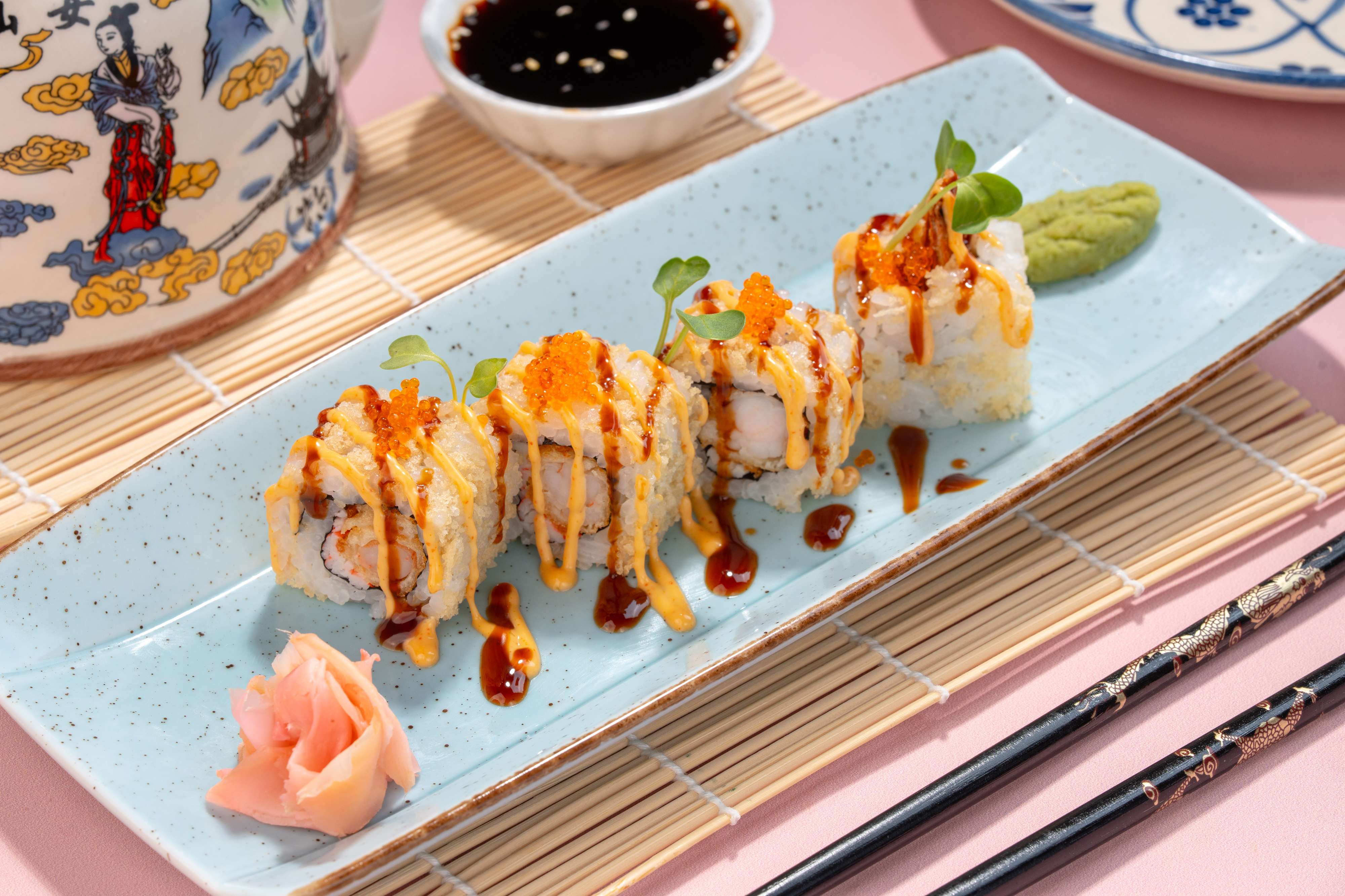 Prawns Tempura Roll 4 Pcs