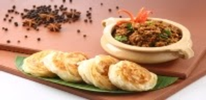 Bun Parotta With Kothu Kari