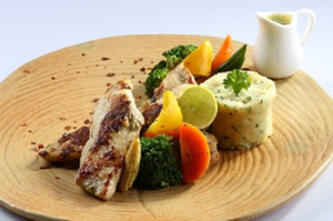 Grilled Fish With Roasted Vegetables
