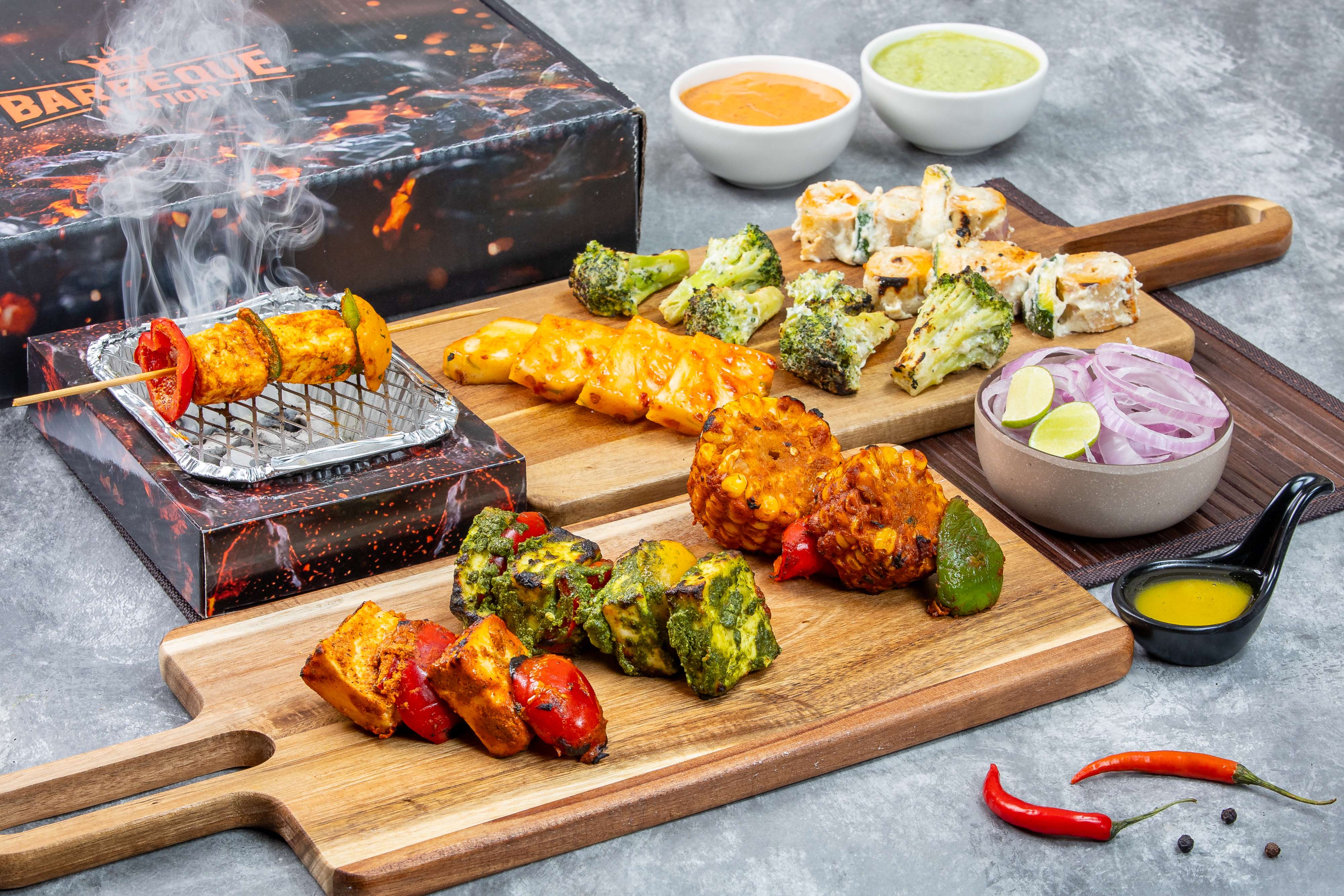 Live Grill Box (Veg)