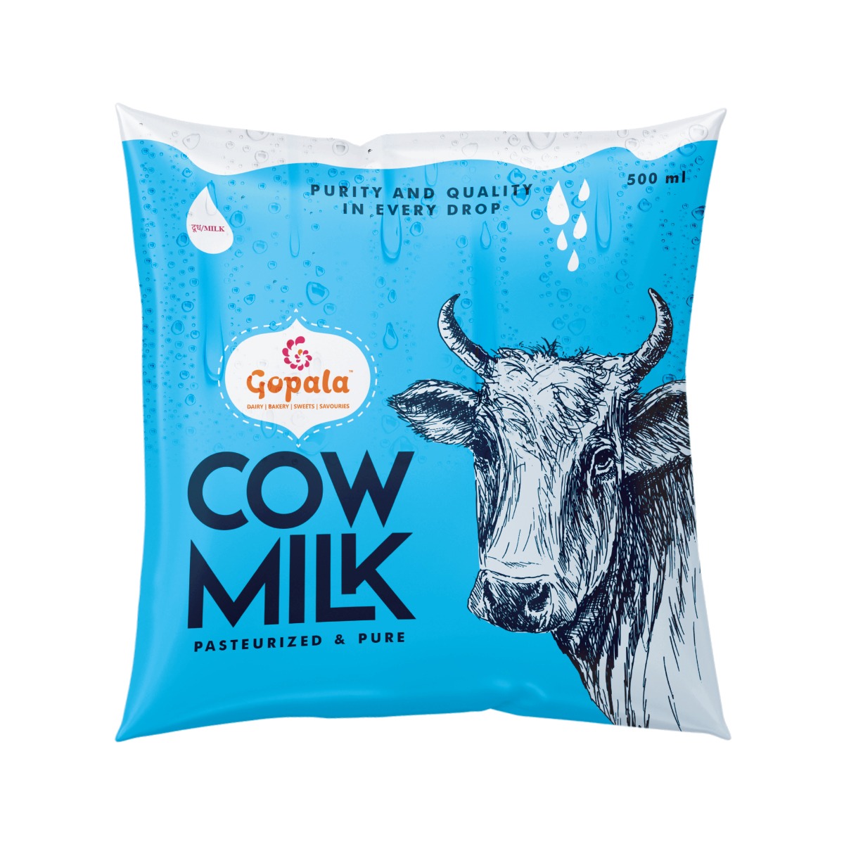 Gopala Cow Milk 500ml