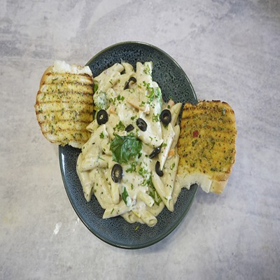 Veg Alfredo Pasta