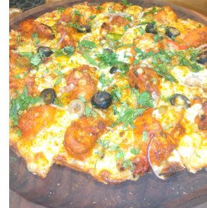 Le Celeb Exotic Chicken Pizza - Chicken