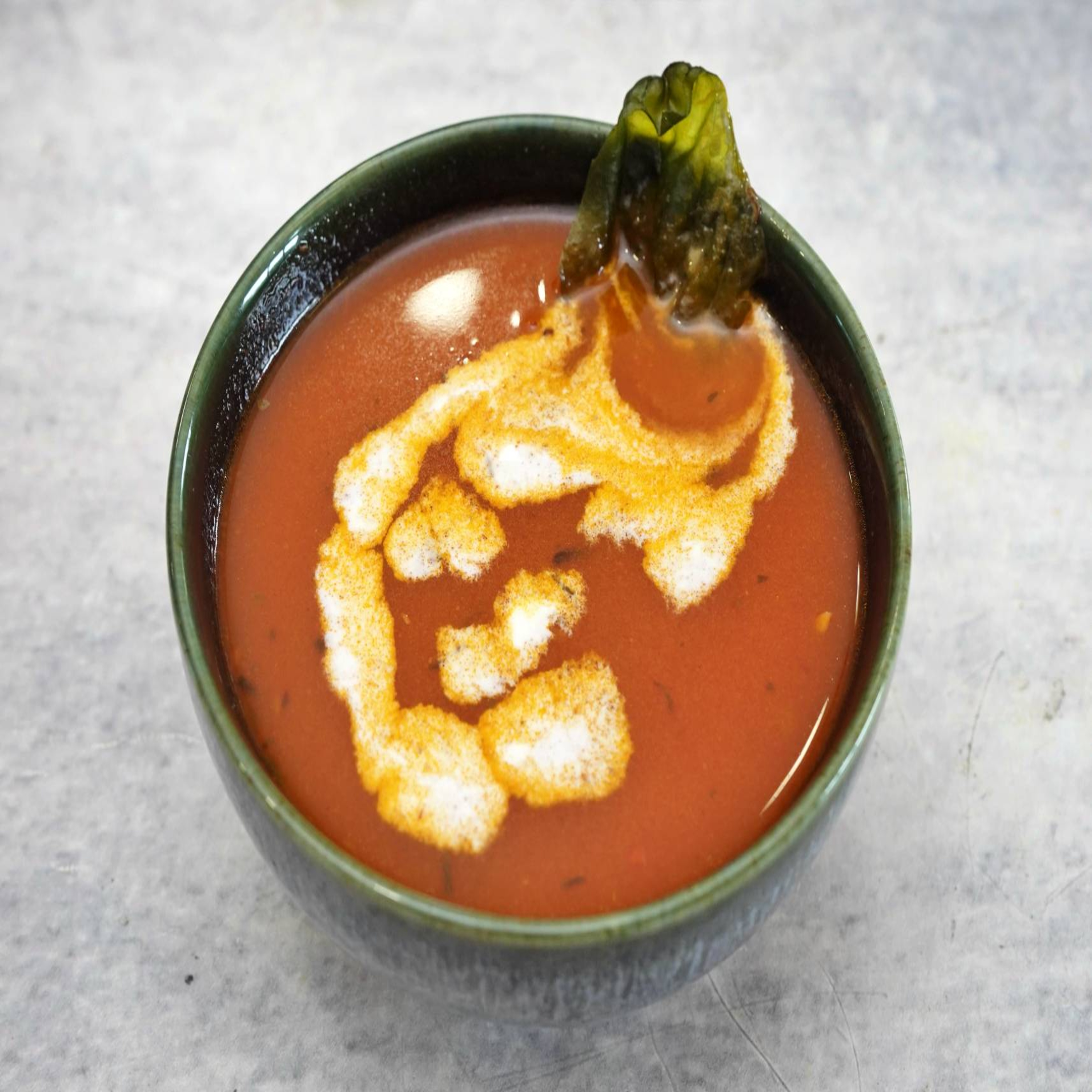 Cream of Basil & Tomato