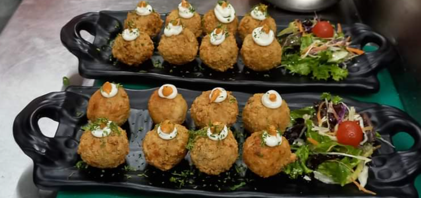 Golden Fried Cheese balls