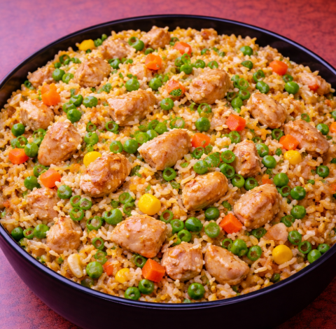 Tom Yum Fried Rice - Chicken