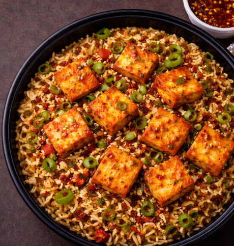 Paneer Hot Garlic Rice Combo