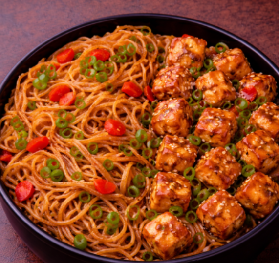Paneer Manchurian Noodles Combo