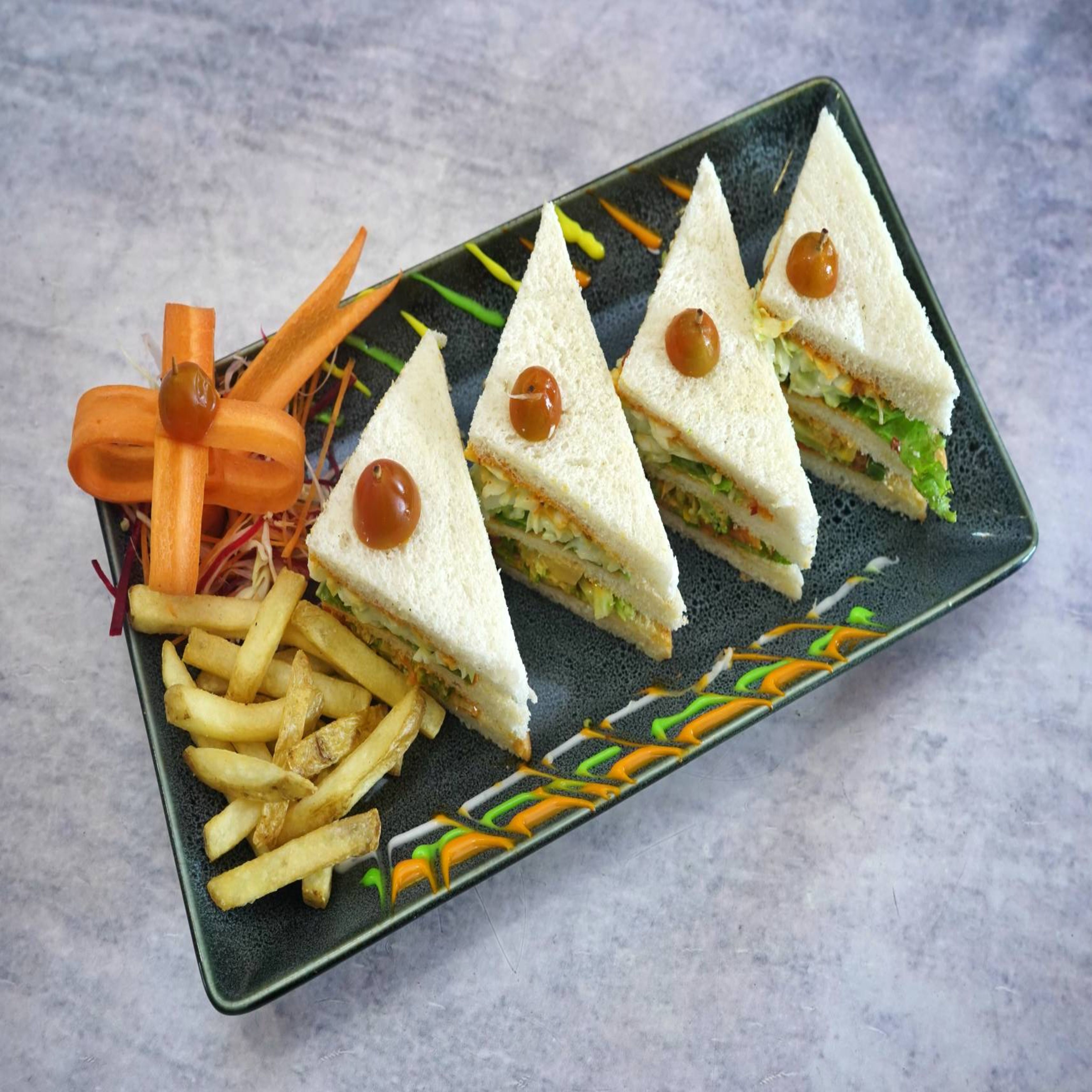 Club Sandwich - Veg