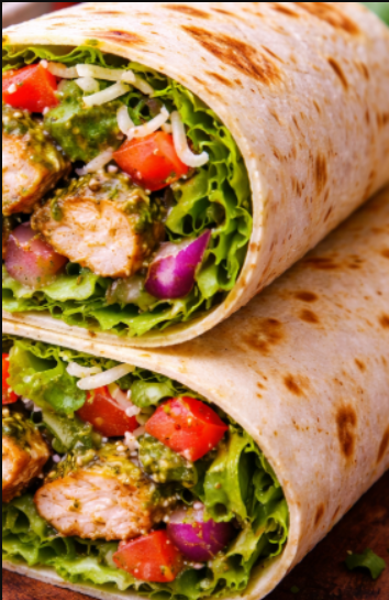 Pesto Veg Wrap