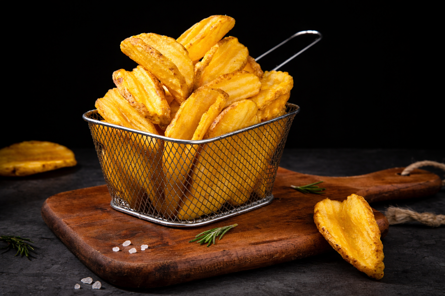 Salted Potato Crispers