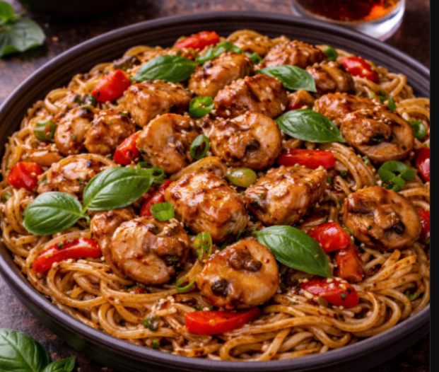 Mushroom Manchurian Rice Combo