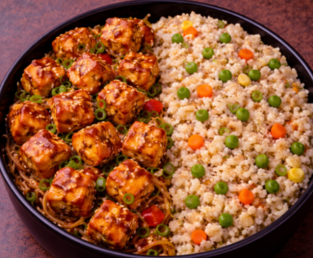 Paneer Manchurian Rice Combo