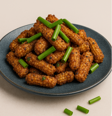 Salt & Pepper baby corn