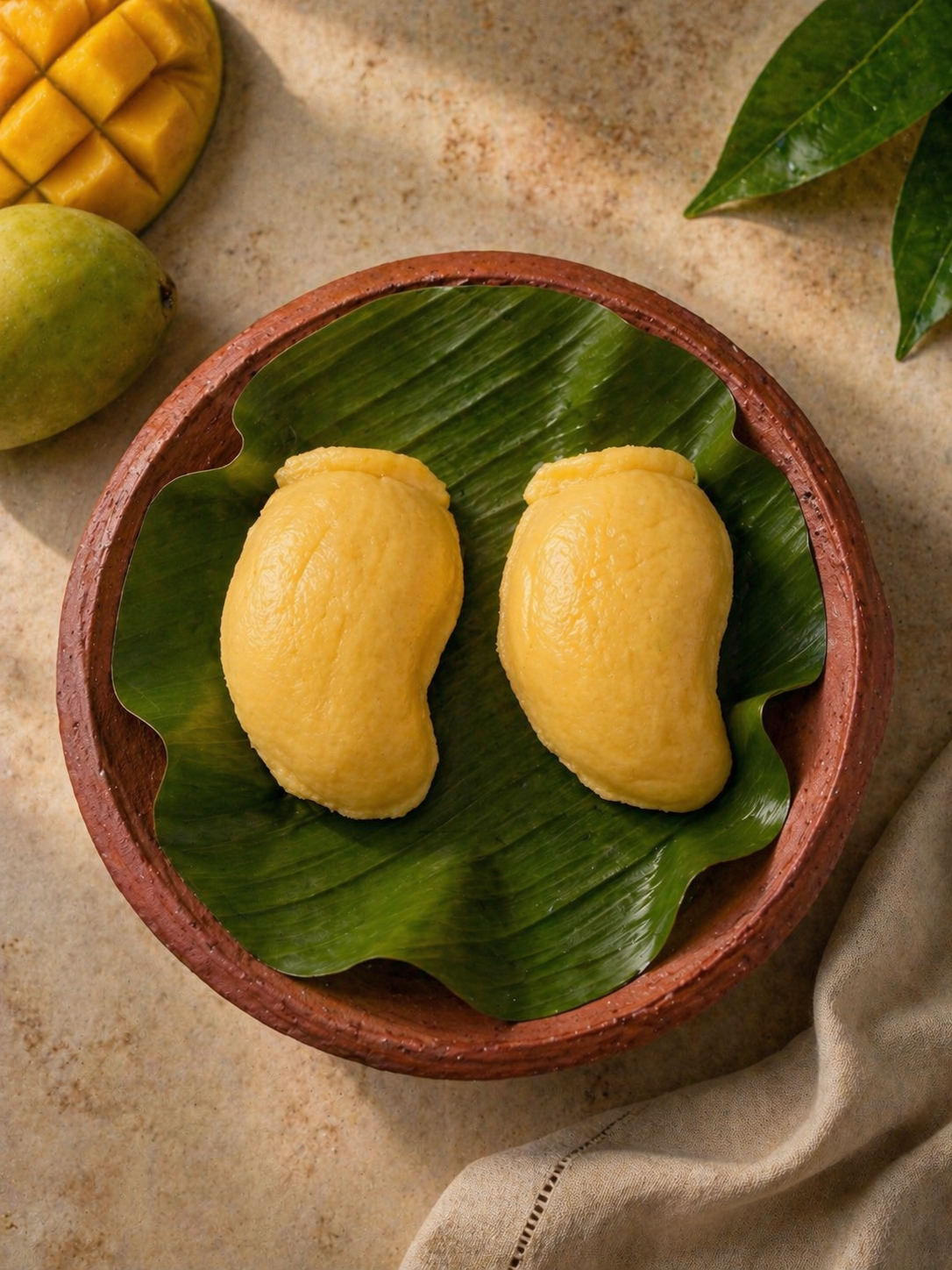 Mango Bhora Sondesh (4 Pieces)
