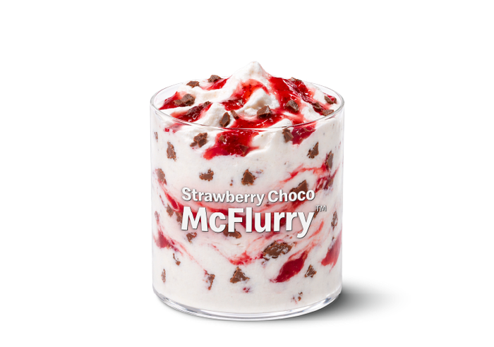 Strawberry Choco McFlurry (S)