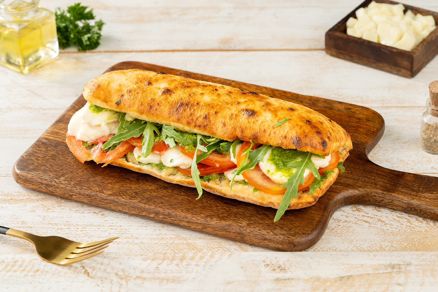 High Protein(21 G) Sourdough Mix Veg Sandwich