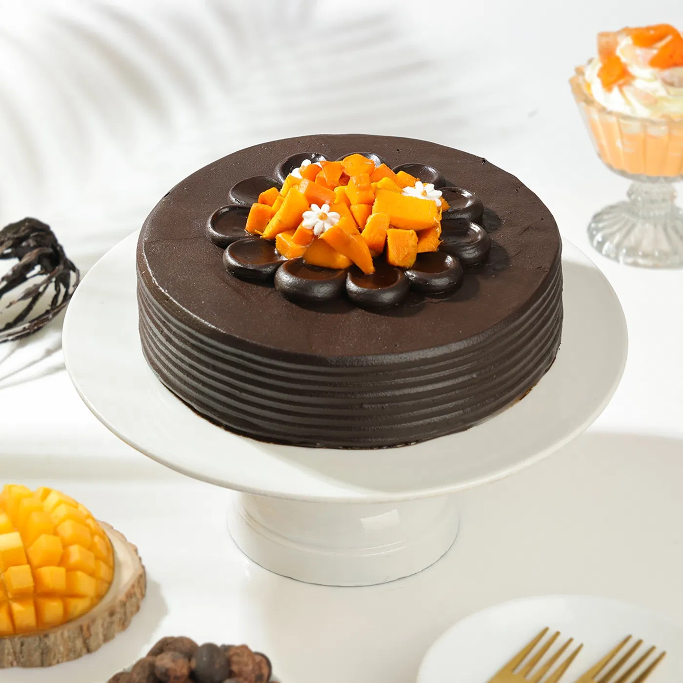 Choco Mango Fusion Cake(500 Gm)