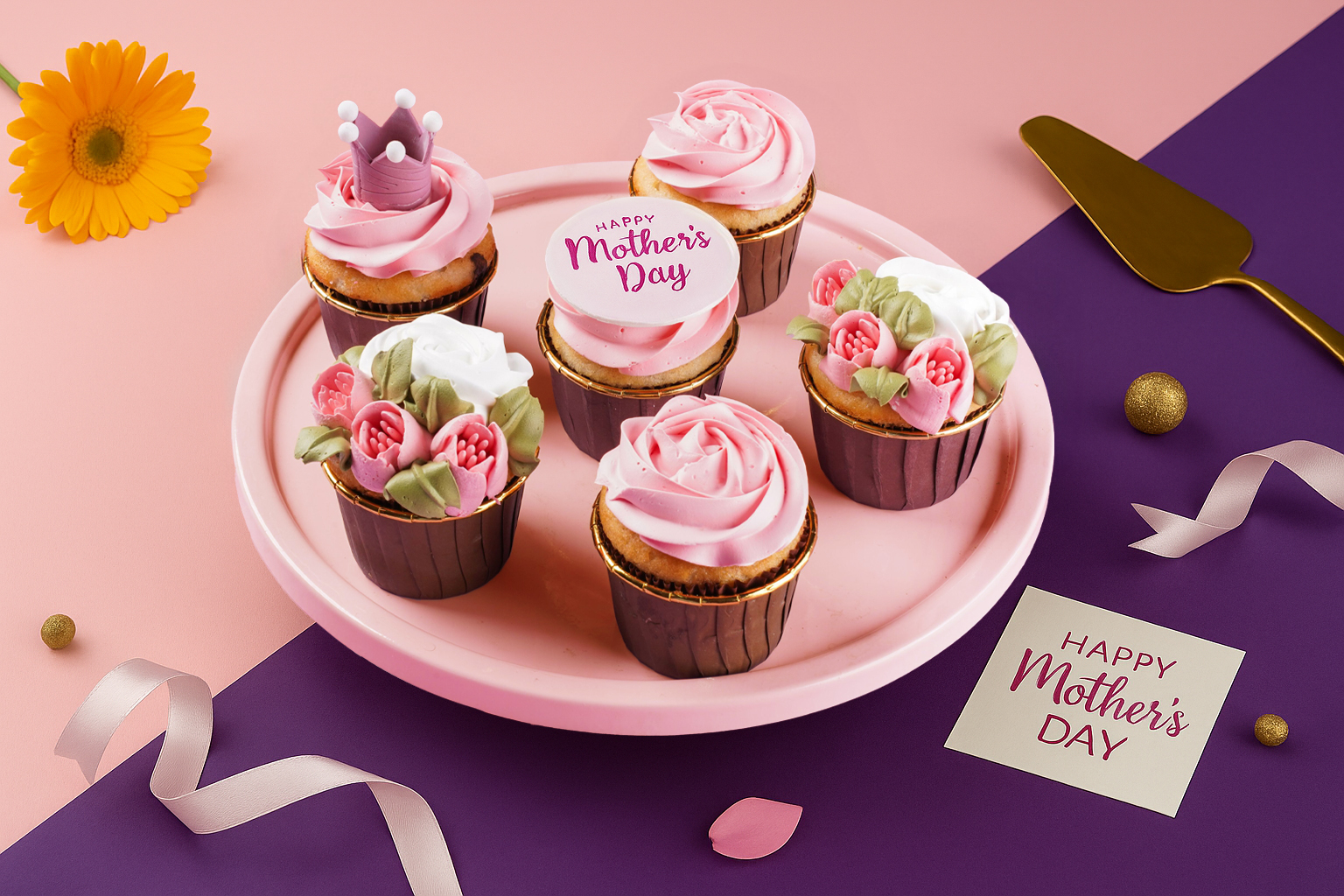 Mother’s Day Special Cupcakes – 6 Pcs
