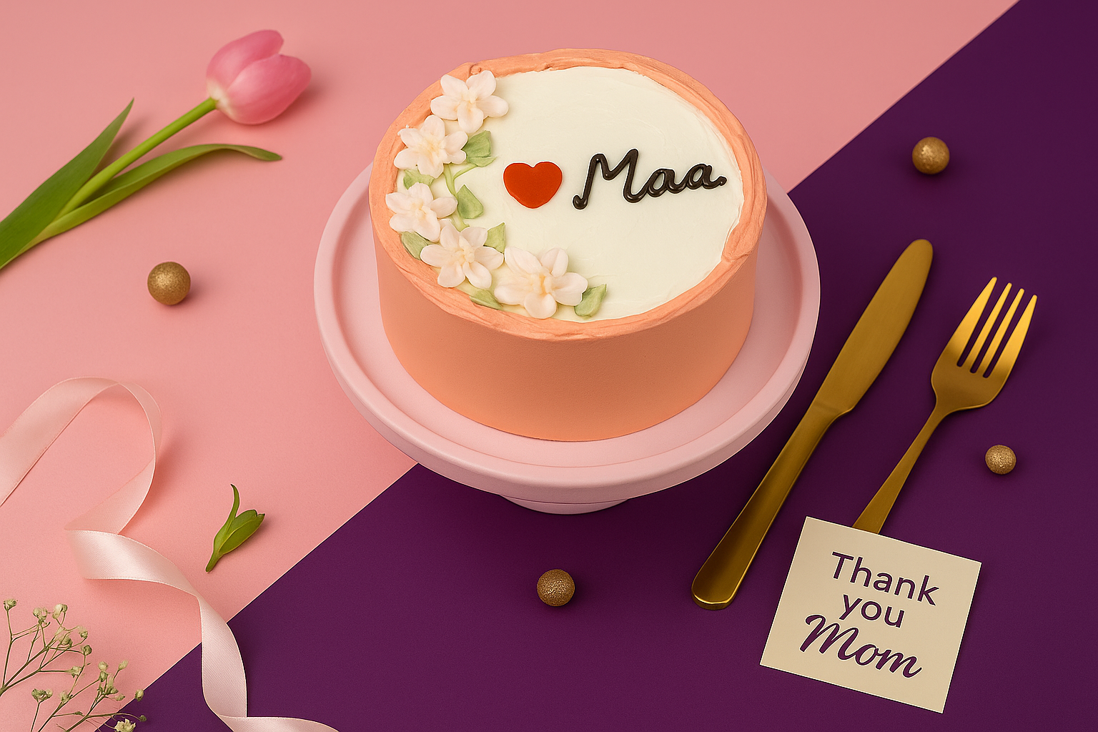 Maa Special Bento Cake - 250 Gms