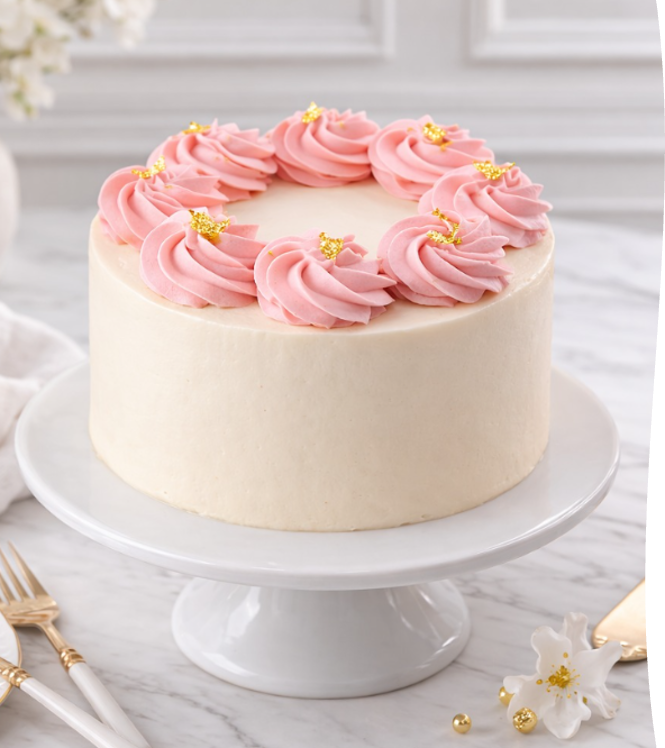 Mother's Day Rosy Truffle Bento Cake(300 Gm)