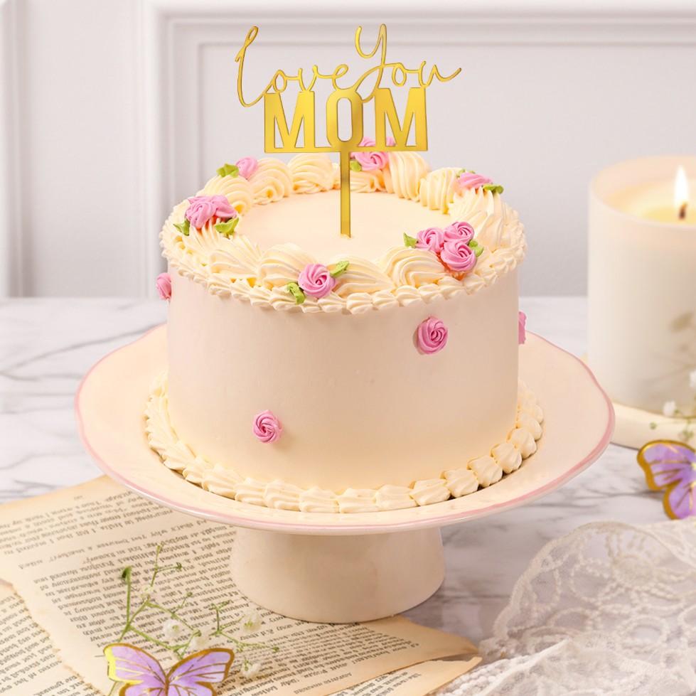 Love You Mom Pineapple Bento Cake(300 Gm)