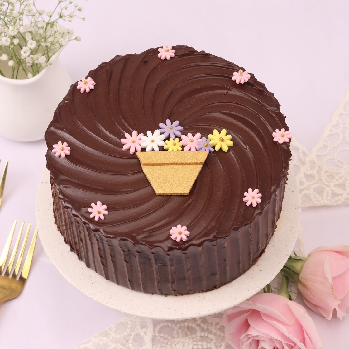Mother’s Day Choco Truffle Cake (500 Gm)