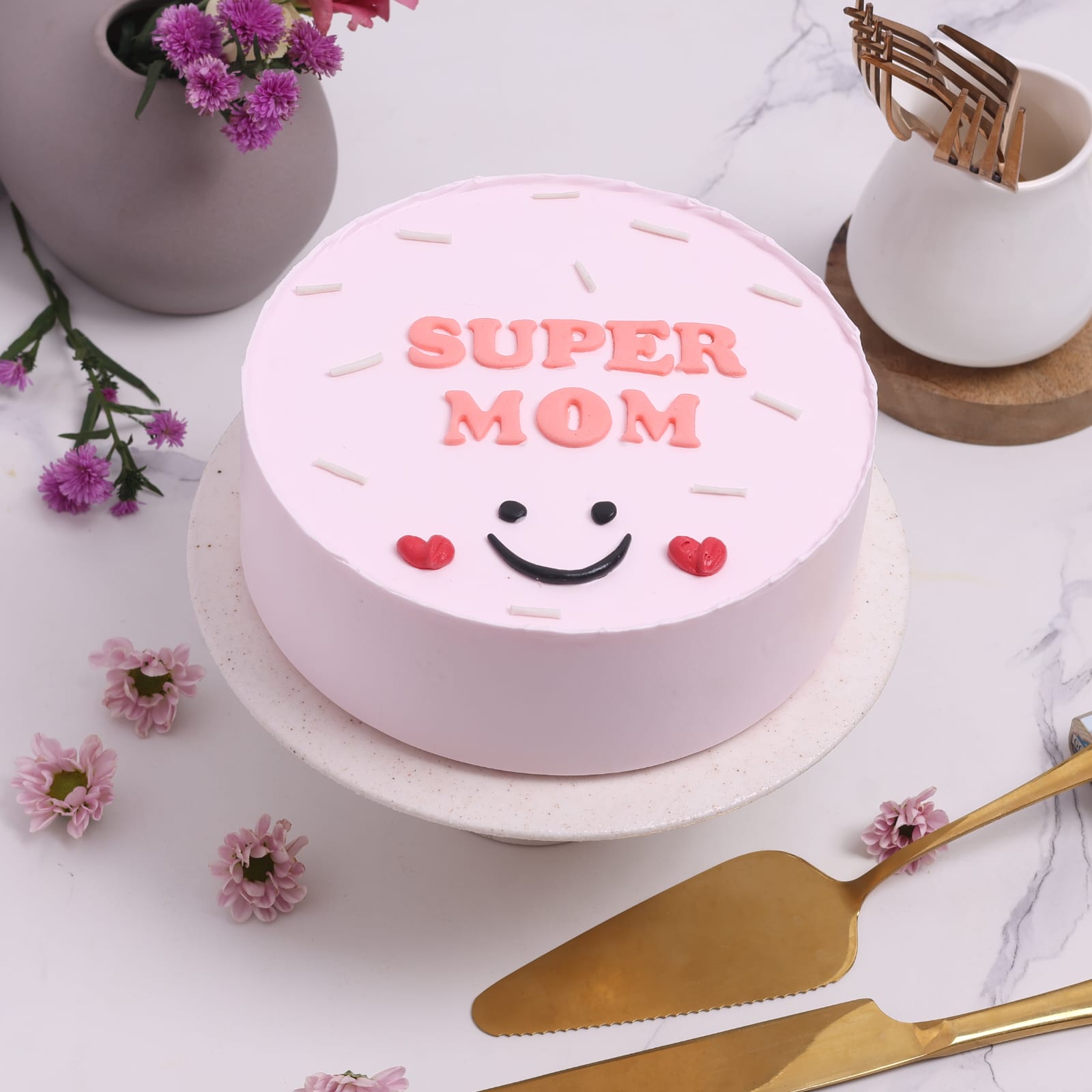 Mother's Day Vanilla Bento Cake(300 Gm)