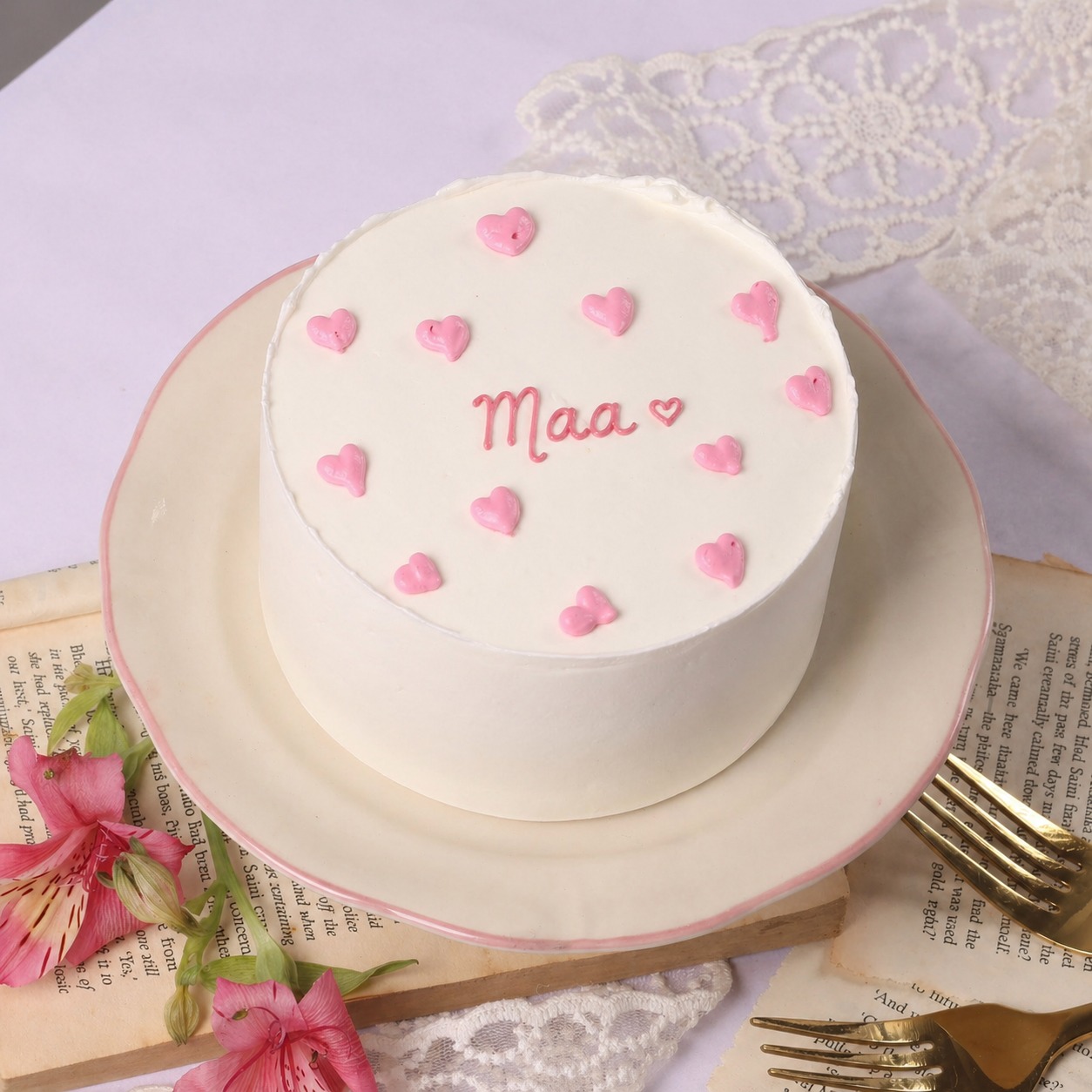 Sweet Maa Pineapple Bento Cake (300 Gm)