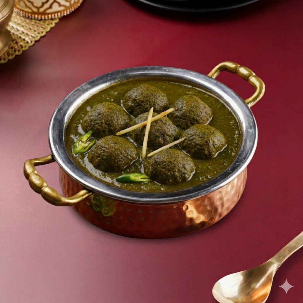 Dakhni Hara Masala Mutton Kofta