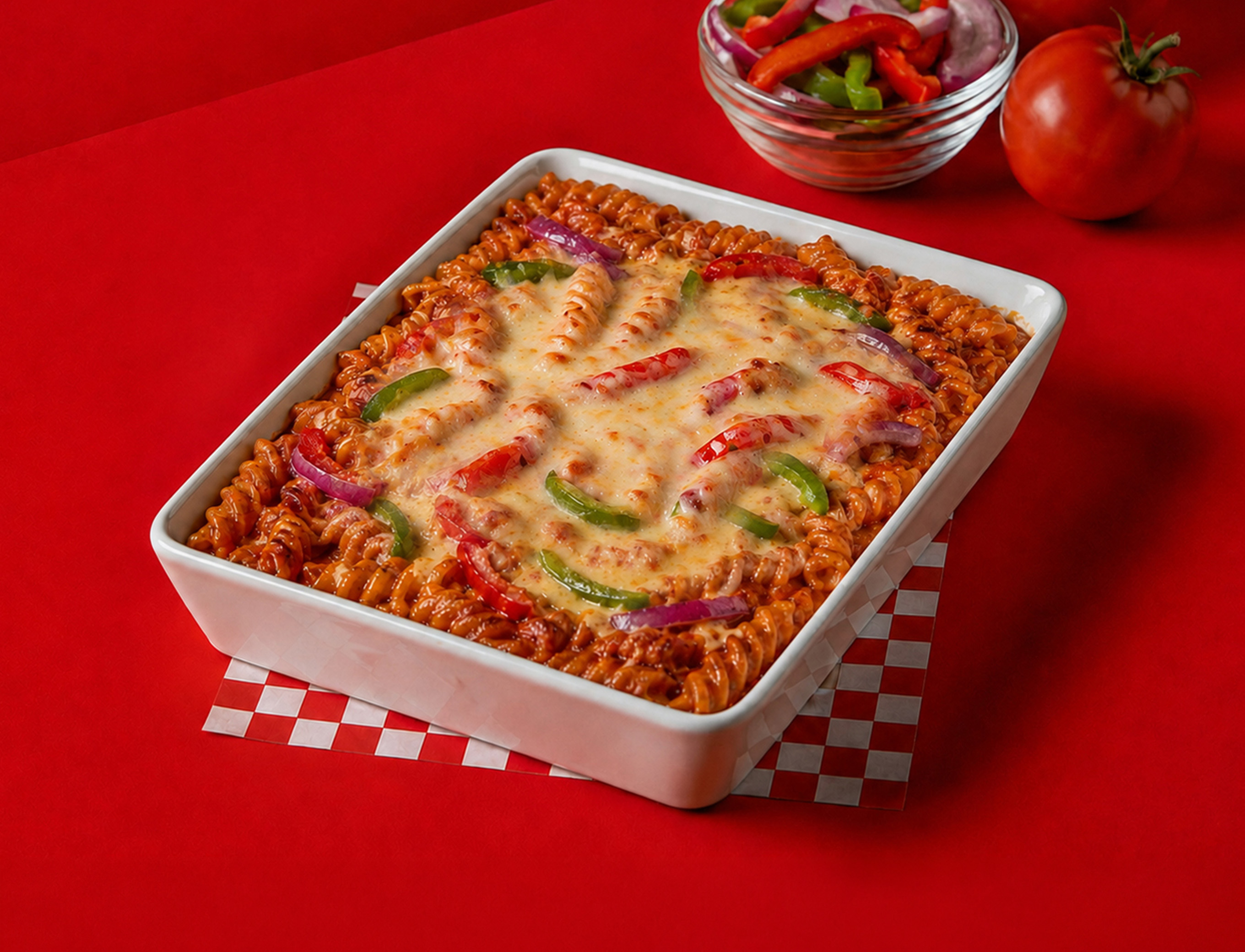 Italian Red Sauce Pasta Veg