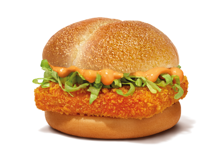 McSpicy Paneer Burger With Whole Wheat Bun