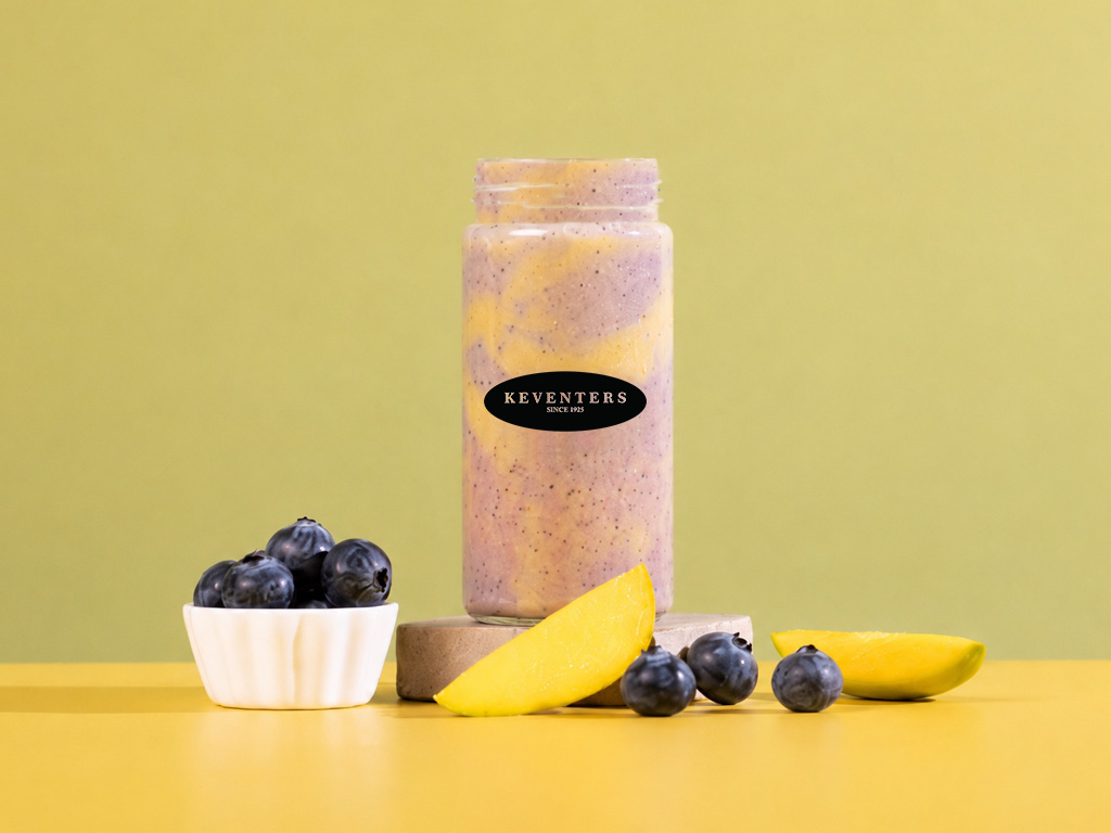 Mango Blueberry Fusion Milkshake