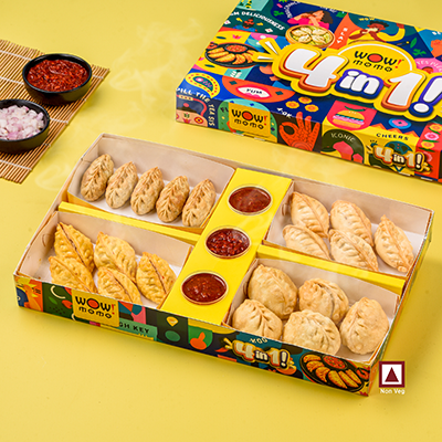 Fry-zy Momos (Non Veg) - 20 Pcs