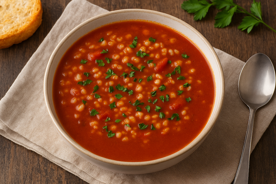 Tomato Barley Soup