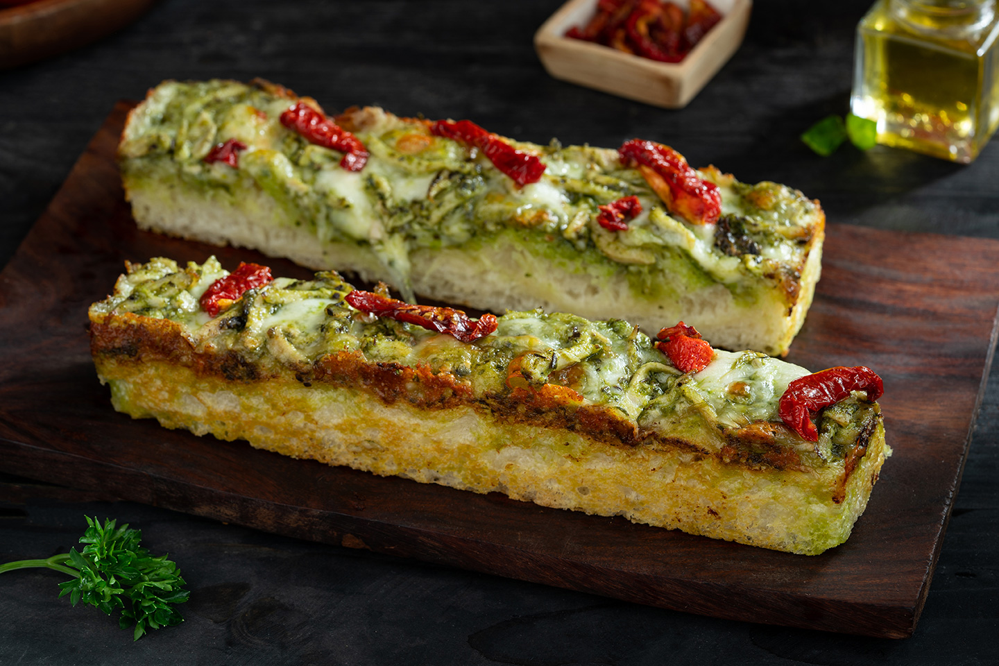 SUPERYOU High Protein Pesto Pulled Chicken Footlong Pizza