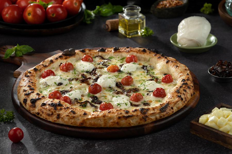 Naples - Truffle Creamy Burrata Pizza