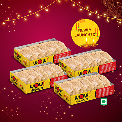 Veg Pahari Fresh Steam Momo - 20 Pcs