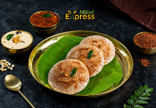 Ragi Ghee Karam Idli (3Pc)