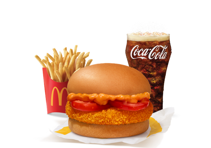 McAloo Tikki NONG Burger Combo - (M)