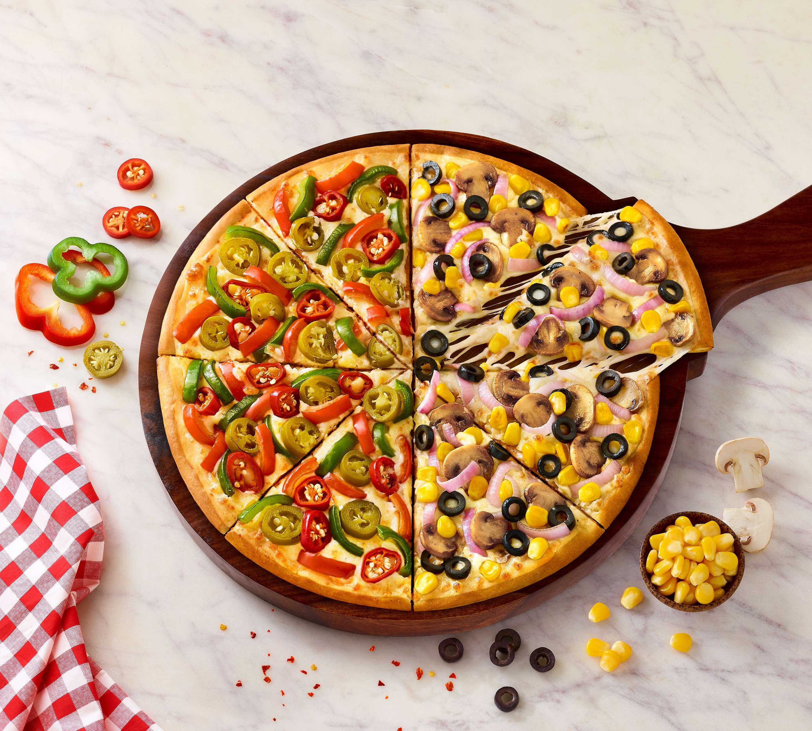 Four Pepper | Olive Garden Pizza