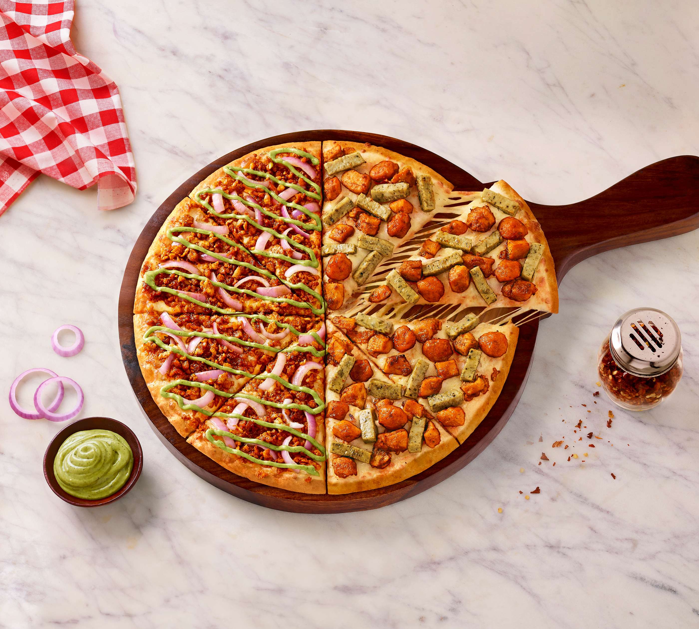 Chicken Keema| Chicken Supreme Pizza