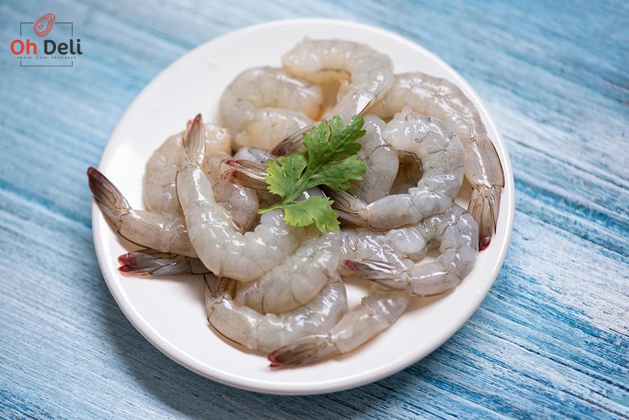 FROZEN PRAWNS MEDIUM COUNT 25 TO 30 PCS PER POUND