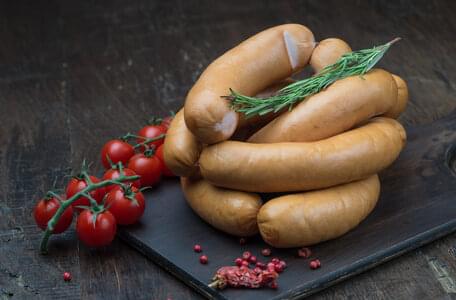 PORK BRATWURST SAUSAGE WITH BACON