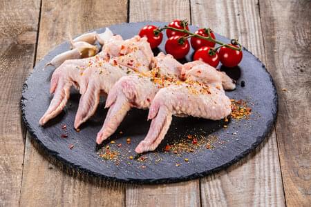 CHICKEN WINGS WITH SKIN