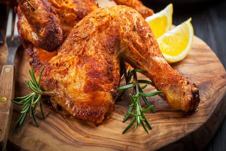 HERB GRILLED CHICKEN THIGH AND LEG