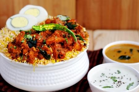 Chicken Kebab Biryani(Boneless)