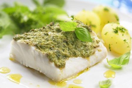 BASIL PESTO SOLE FISH