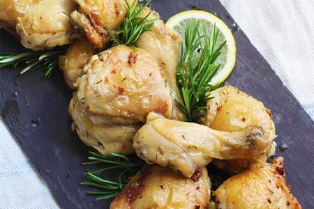 THYME AND PARSLEY ROAST CHICKEN LEG AND THIGHS